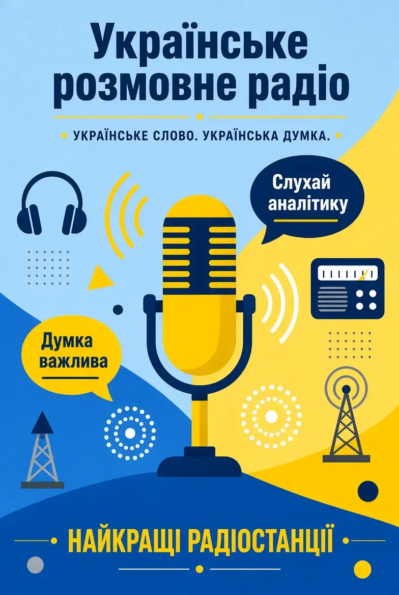Українське розмовне радіо - найкращі радіостанції